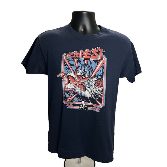 2012 Atari Tempest Retro T-Shirt Medium | Vintage Gaming Graphic Tee - Picture 1 of 8
